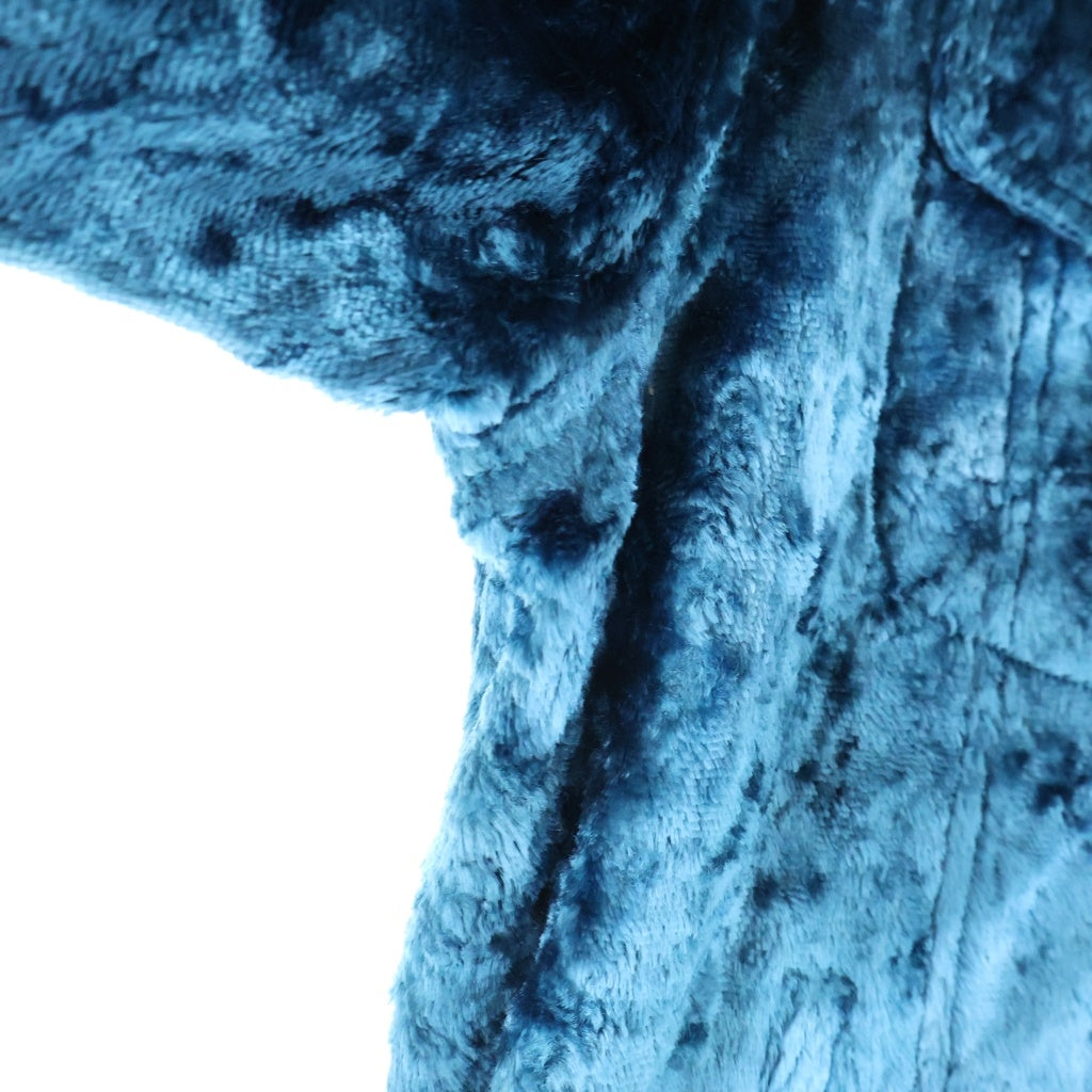 SUPREME(シュプリーム) 19SS Fuzzy pile Trucker Jacket ファジー パイル トラッカージャケット ブルー