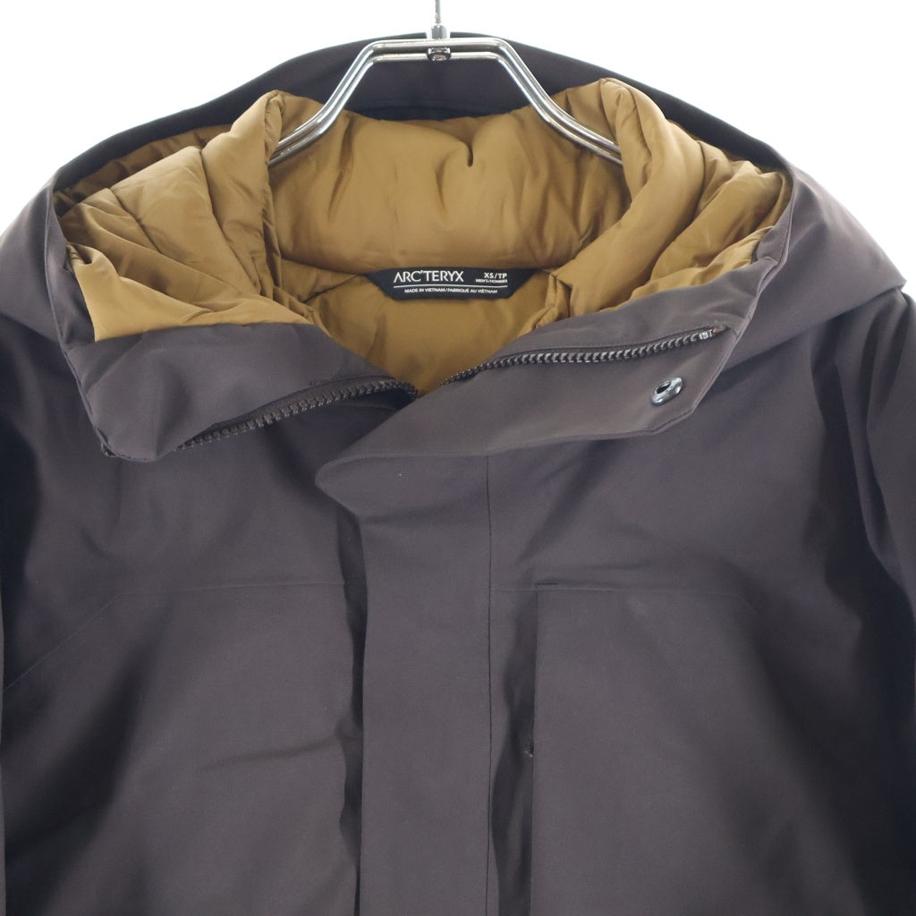 ARC'TERYX(アークテリクス) THERME PARKA サーミーパーカー アームロゴ フーデッド ダウンジャケット ブラウン 29708 139738