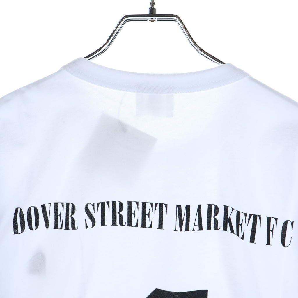 NO BRAND(ノーブランド) ディーエスエムケイニノミヤ フットボールバックプリント クルーネック半袖Tシャツ DSM02T026
