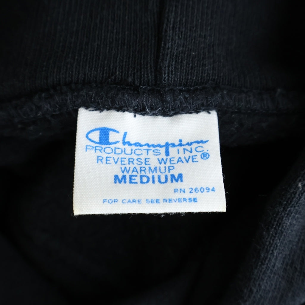 CHAMPION(チャンピオン) ×SOPHNET. REVERSE WEAVE HOODIE ソフネット ロゴエンブロイダリー リバースウィーブ プルオーバーフーディー パーカー ブラック C8-A115