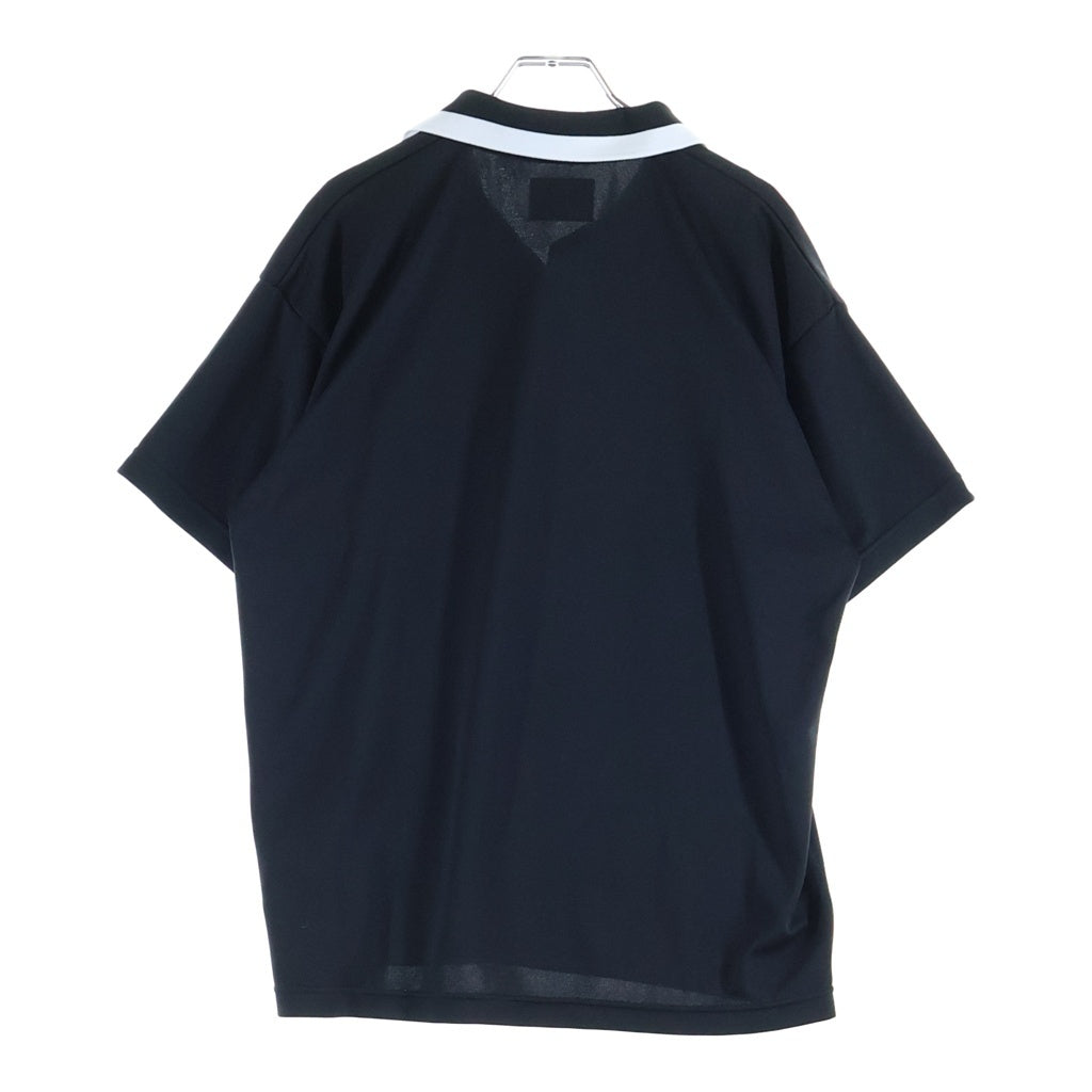 WTAPS(ダブルタップス) 26SS DUP 02/SS/POLY COOLMAX クールマックスファイバー 鹿の子 半袖ポロシャツ ブラック 261ATDT-CSM26