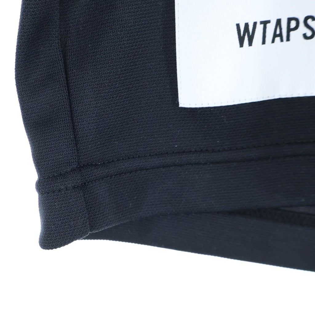 WTAPS(ダブルタップス) 26SS DUP 02/SS/POLY COOLMAX クールマックスファイバー 鹿の子 半袖ポロシャツ ブラック 261ATDT-CSM26