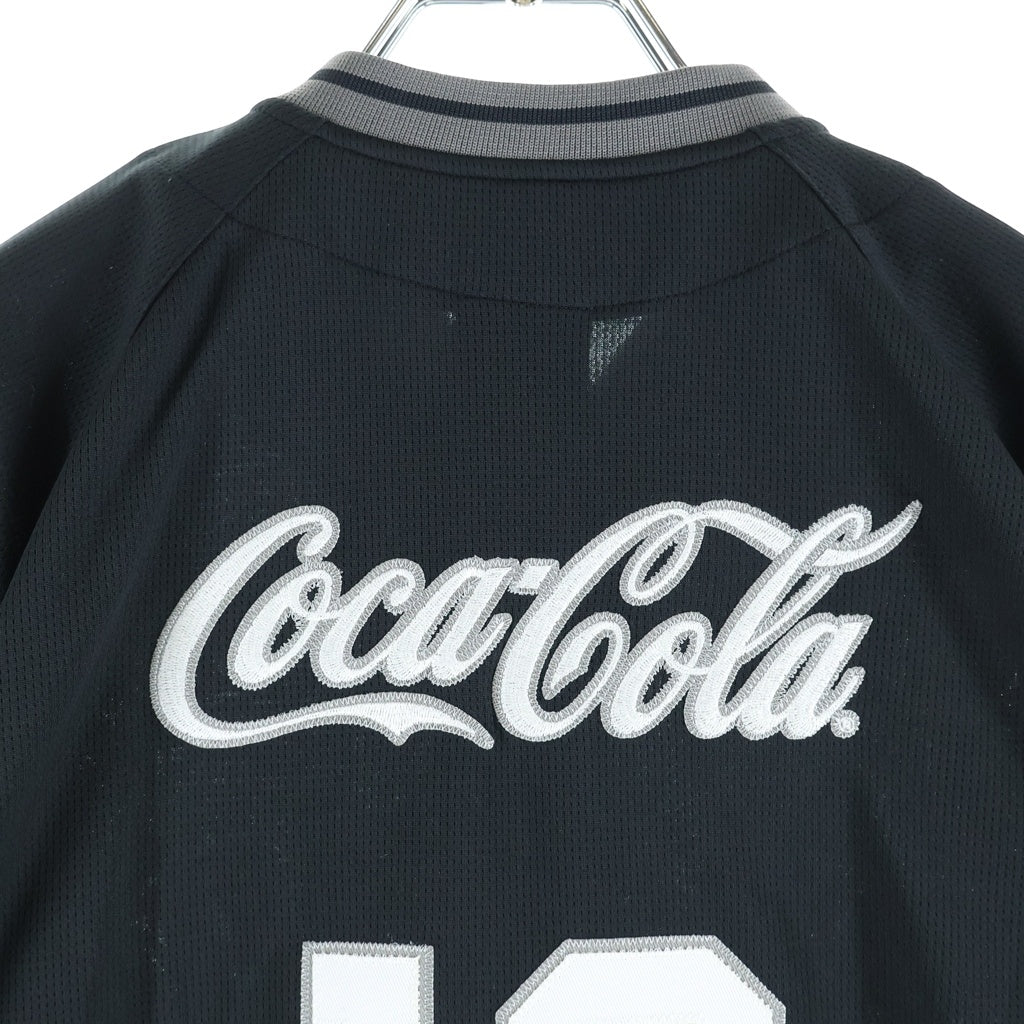 F.C.R.B.(エフシーアールビー) 26SS ×Coca-Cola ×Fanatics STADIUM SHIRT コカコーラ ファナティクス スタジアム半袖シャツ カットソー ブラック FCRB-260166