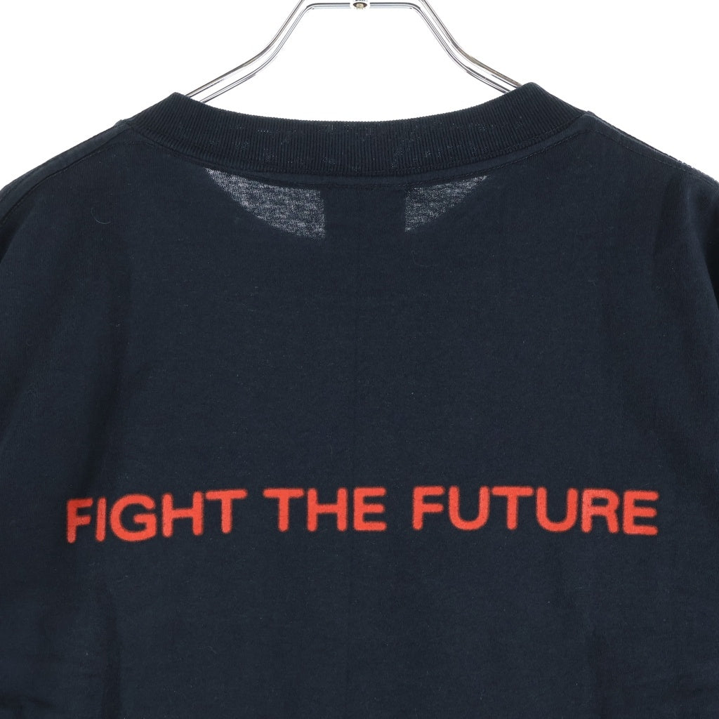 VINTAGE(ヴィンテージ) 90S VINTAGE X-FILES ヴィンテージ エックスファイル FIGHT THE FUTURE バックプリント クルーネック半袖Tシャツ カットソー ブラック