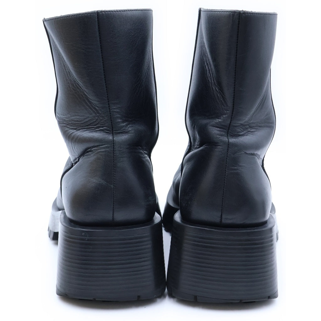 BALENCIAGA(バレンシアガ) TROOPER トルーパー チャンキーソール レザーハイカットブーツ ブラック US9/27.5cm 678414