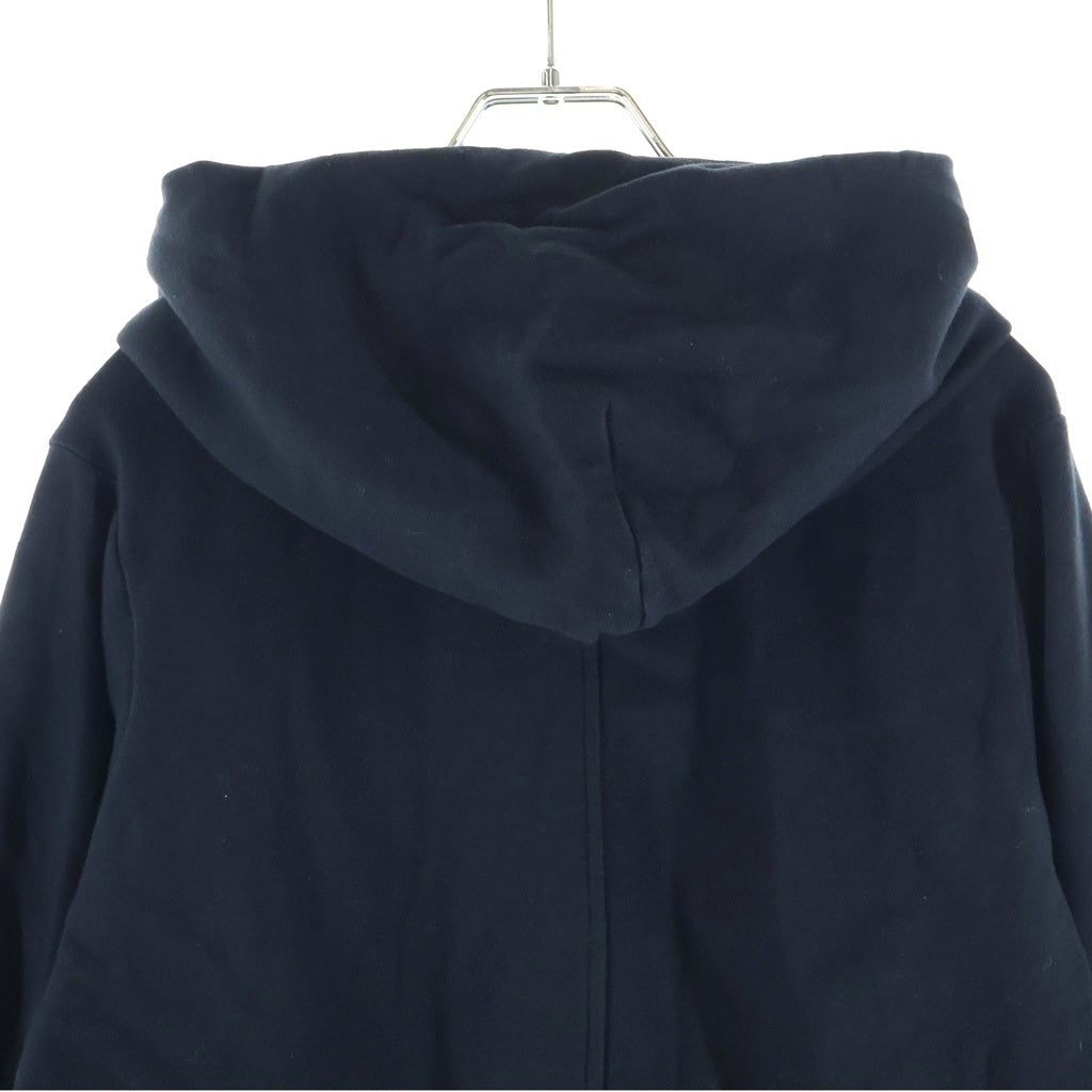 Rick Owens(リックオウエンス) 21SS ×CHAMPION LOGO EMBROIDERY HOODIE ロゴエンブロイダリー プルオーバーフーデッドパーカー ブラック CM21S0008-216757