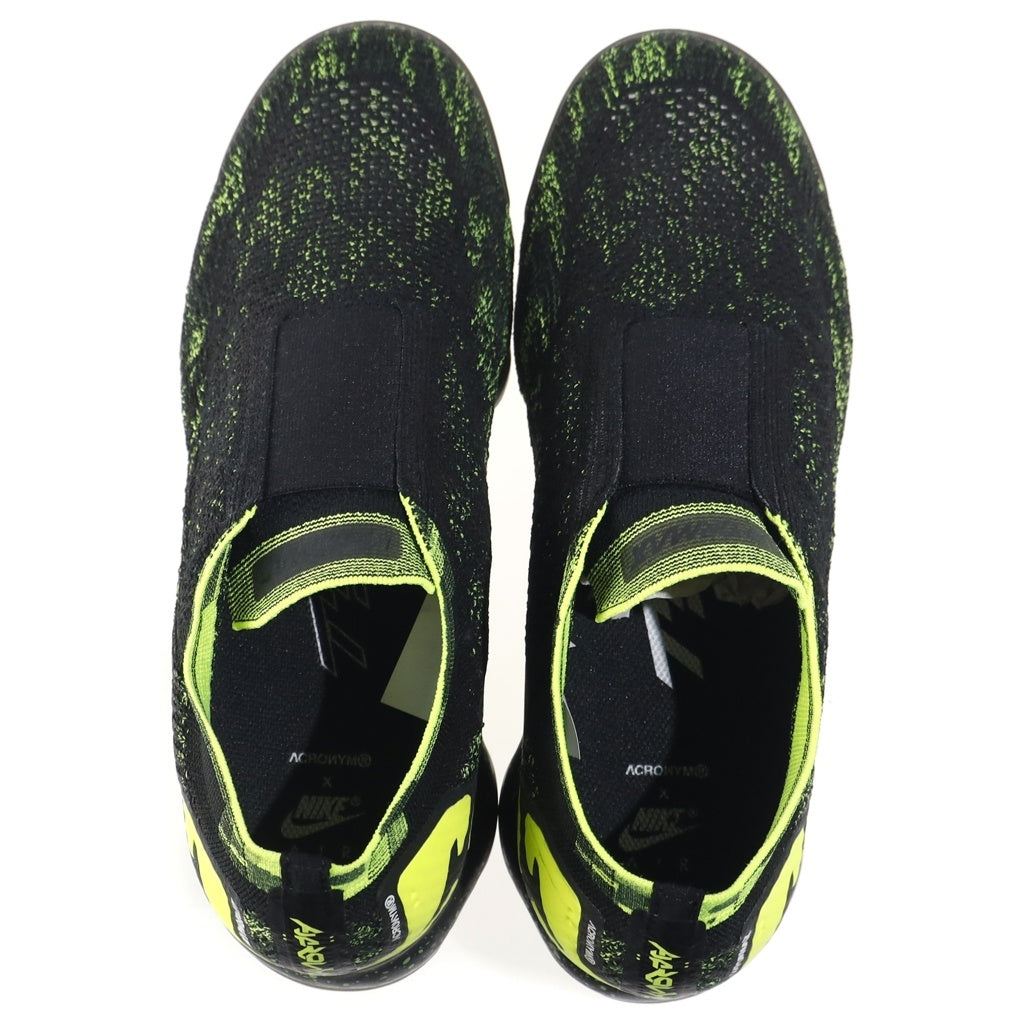 NIKE(ナイキ) ×ACRONYM VAPORMAX MOC 2 THE ILLUSIONAL 'JA アクロニウム ヴェイパーマックスモック ローカットスニーカー ブラック/イエロー US9.5/27.5cm AQ0996-007