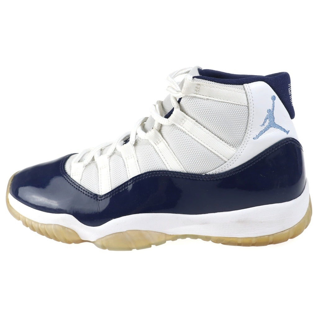 NIKE(ナイキ) AIR JORDAN 11 RETRO WIN LIKE 82 エアジョーダン レトロ ウィンライク82 ハイカットスニーカー ホワイト/ブルー US10/28cm 378037-123