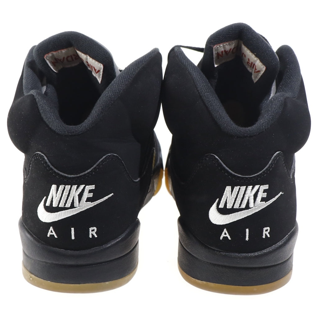 NIKE(ナイキ) 【観賞用2016年製】AIR JORDAN 5 RETRO OG エアジョーダン レトロ ハイカットスニーカー ブラック US10.5/28.5cm 845035-003