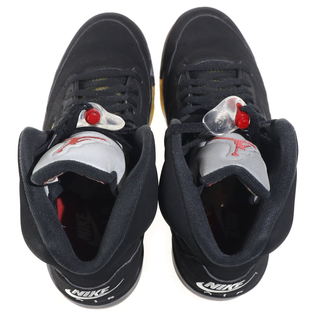 NIKE(ナイキ) 【観賞用2016年製】AIR JORDAN 5 RETRO OG エアジョーダン レトロ ハイカットスニーカー ブラック US10.5/28.5cm 845035-003