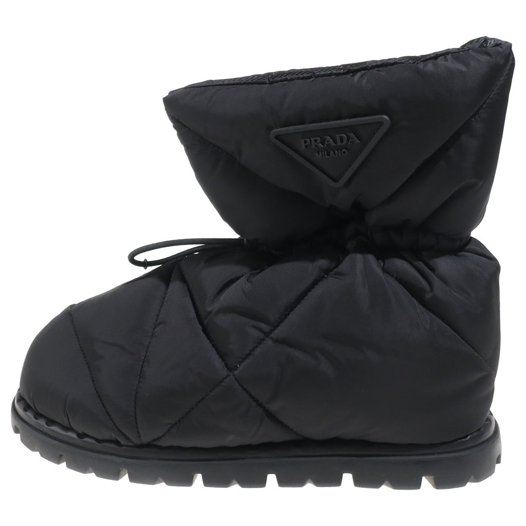 PRADA(プラダ) RE-NYLON リナイロン パデッドナイロン スノーブーツ ブラック 2UE019