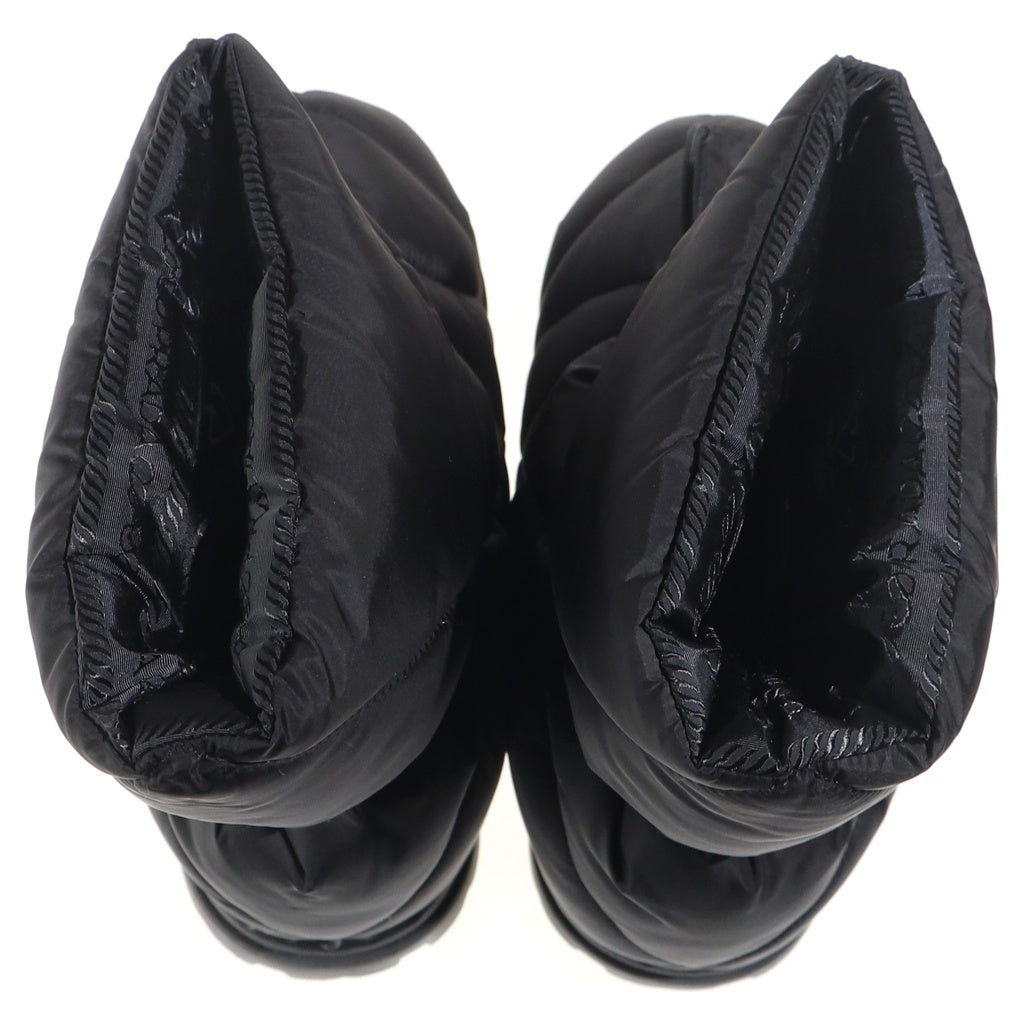 PRADA(プラダ) RE-NYLON リナイロン パデッドナイロン スノーブーツ ブラック 2UE019