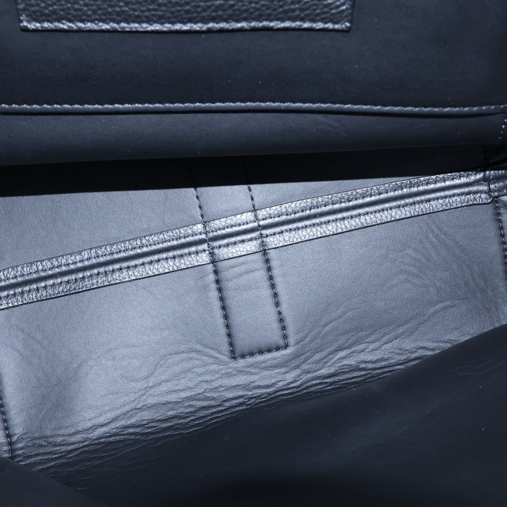 BALENCIAGA(バレンシアガ) Hourglass Medium Zip Tote アワーグラス ロゴエンボス レザー 2WAY ショルダーバッグ ハンドバッグ ブラック 644731