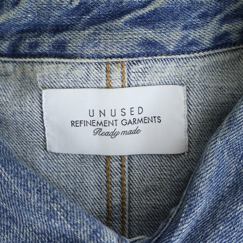 UNUSED(アンユーズド) 24SS Denim western jacket デニム ウエスタンジャケット インディゴ US2422