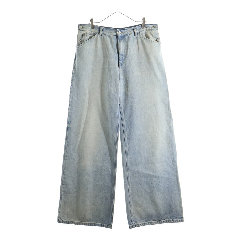 COURREGES(クレージュ) Denim Baggy Pants バギーデニムパンツ インディゴ 124DPA188DE00167011