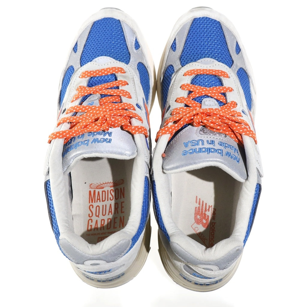 New Balance(ニューバランス) ×KITH Madison Square Garden キス マディソンスクエアガーデン ローカットスニーカー ホワイト/ブルー US8.5/26.5cm U993MS