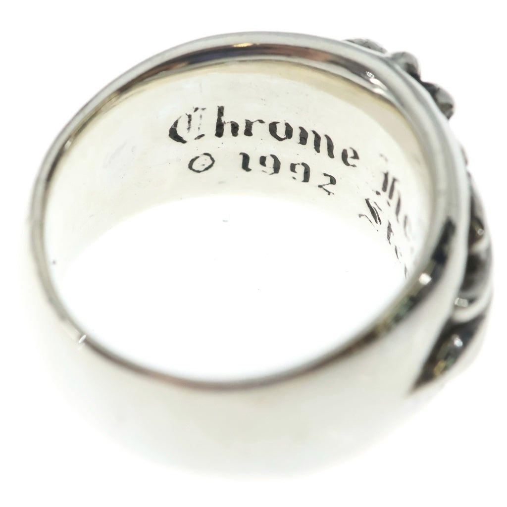 CHROME HEARTS(クロムハーツ) FLRL CRS フローラルクロス リング シルバー BCA346