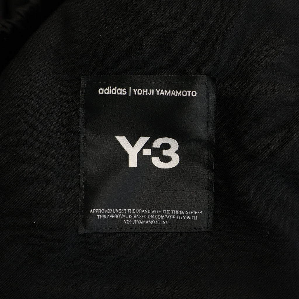 Y-3(ワイスリー) 25AW SPORT UNIFORM BASKETBALL PANTS ロゴプリント スポーツユニフォーム バスケットボール サイドライン ワイドパンツ ブラック KH3046 KH3040