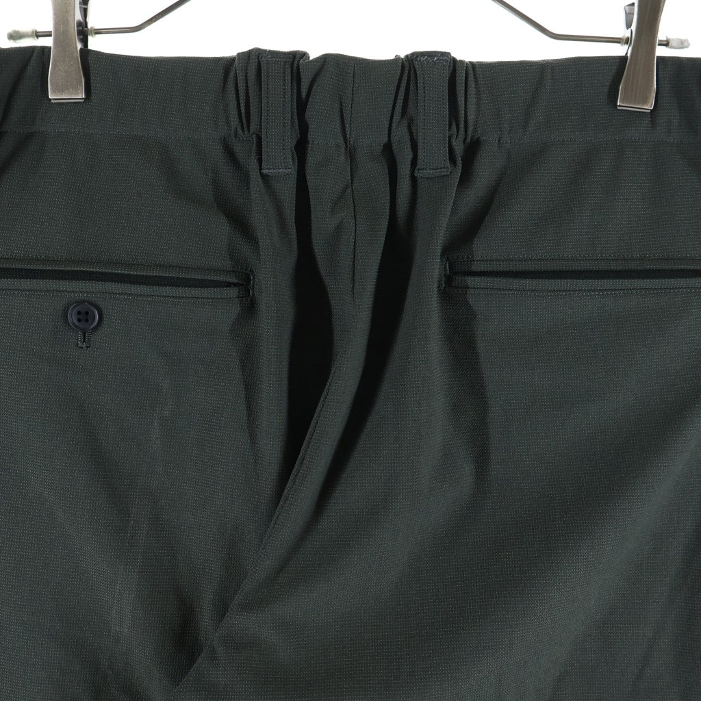 SOPHNET.(ソフネット) 26SS 4-WAY STRETCH SLIM-FIT SHIRRING SLACKS 4ウェイ ストレッチスリムフィット シアリングスラックスパンツ カーキ SPNT-262057
