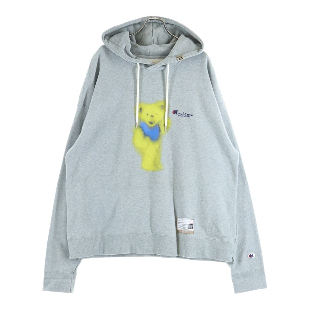MAISON MIHARAYASUHIRO(メゾンミハラヤスヒロ) BEAR PRINTED HOODIE