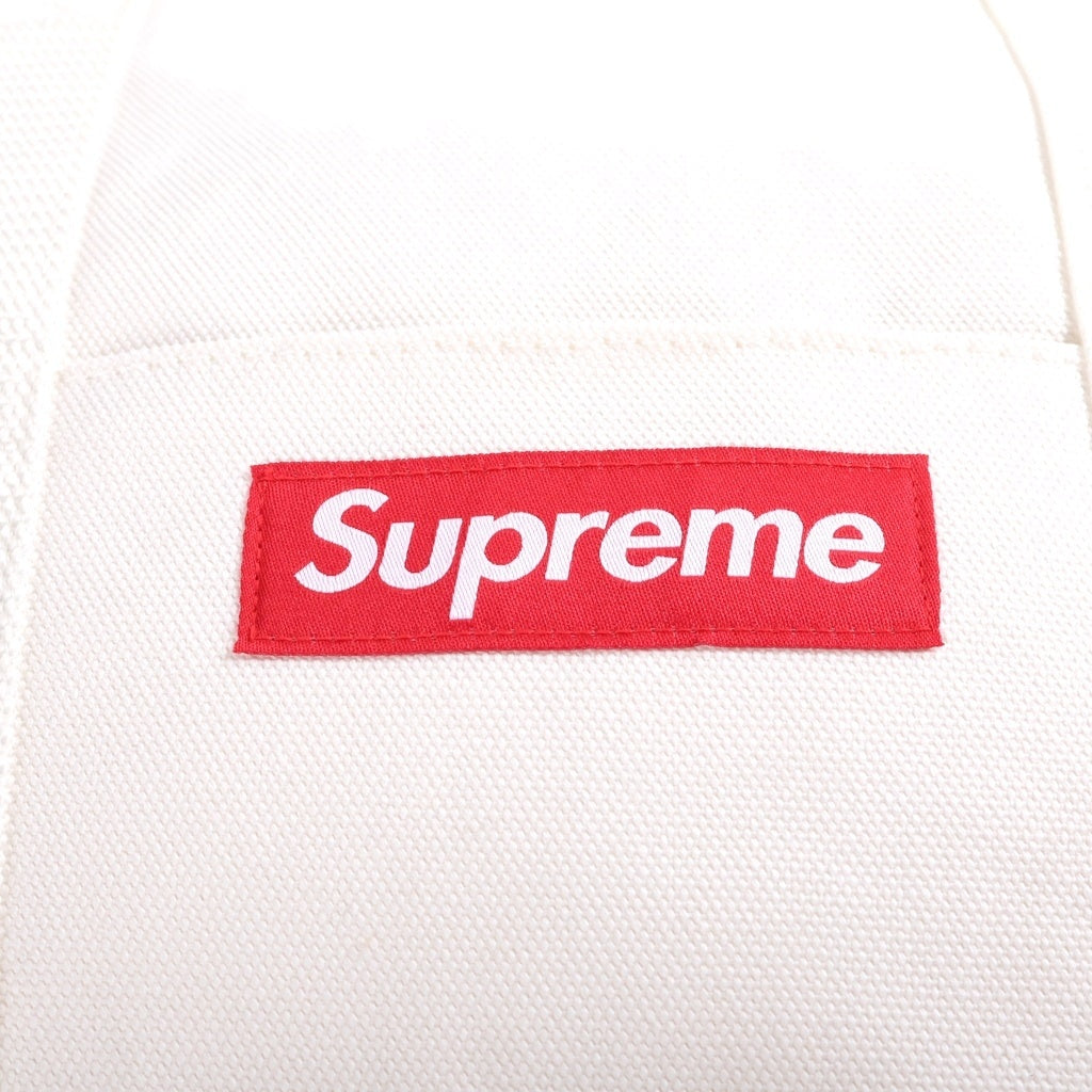 SUPREME(シュプリーム) 20AW Canvas Tote ボックスロゴ キャンバス トートバッグ ホワイト