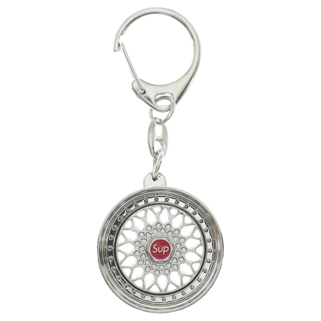 SUPREME(シュプリーム) 25AW ×BBS RS Rim Keychain ホイール キーチェーン キーホルダー シルバー