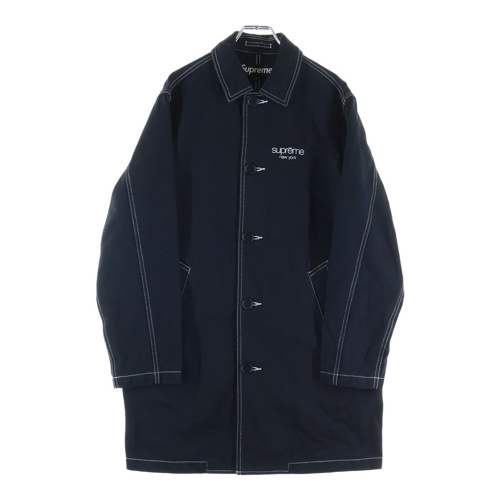 SUPREME(シュプリーム) 18AW Washed Work Trench Coat ウォッシュ加工 コットンワークトレンチコート ブラック