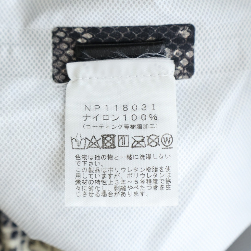 SUPREME(シュプリーム) 18AW ×THE NORTH FACE Snakeskin Taped Seam Coaches Jacket ザノースフェイス スネークスキンテープシーム コーチジャケット グレー NP11803I