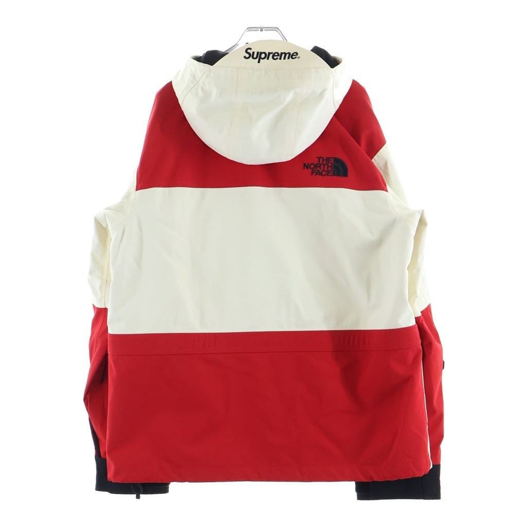 SUPREME(シュプリーム) 18AW ×THE NORTH FACE Expedition Jacket ザノースフェイス エクスペディション フーデッドマウンテンジャケット レッド/アイボリー NP61810I