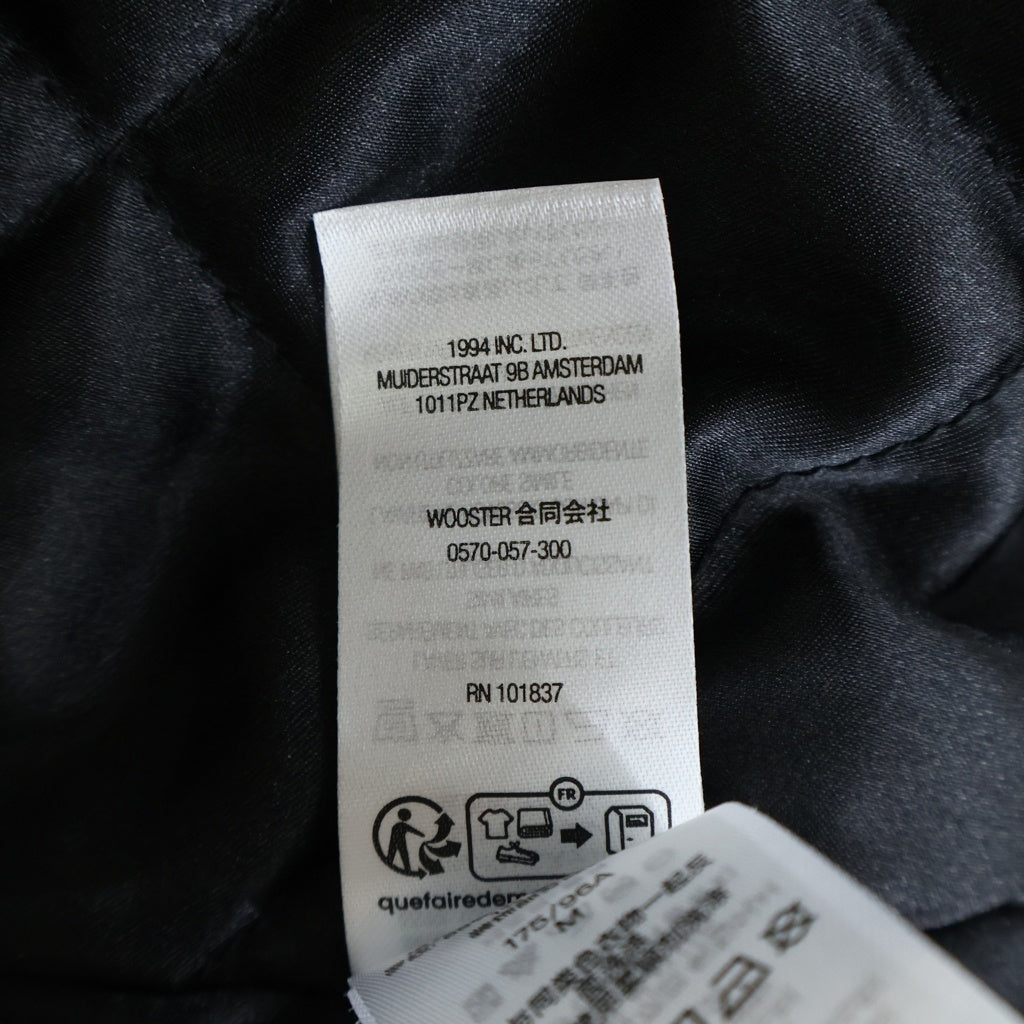 SUPREME(シュプリーム) 26SS ×Champion Satin Varsity Jacket チャンピオン サテン ヴァーシティ ジャケット ブルゾン ブラック
