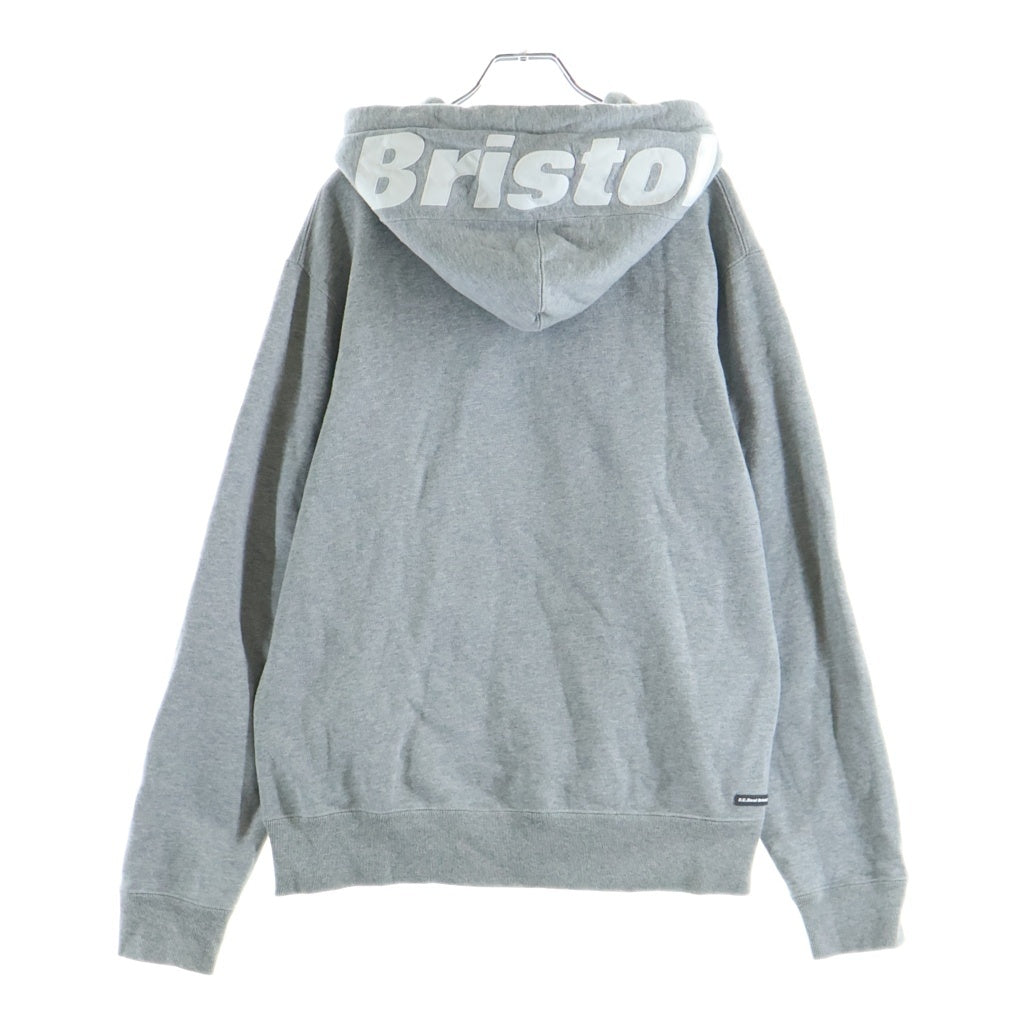 F.C.R.B./F.C.Real Bristol/FCRB(エフシーアールビー/エフシーレアルブリストル) 20AW LOGO PULLOVER SWEAT HOODIE フードロゴ プルオーバースウェットパーカー フーディー グレー FCRB-202060