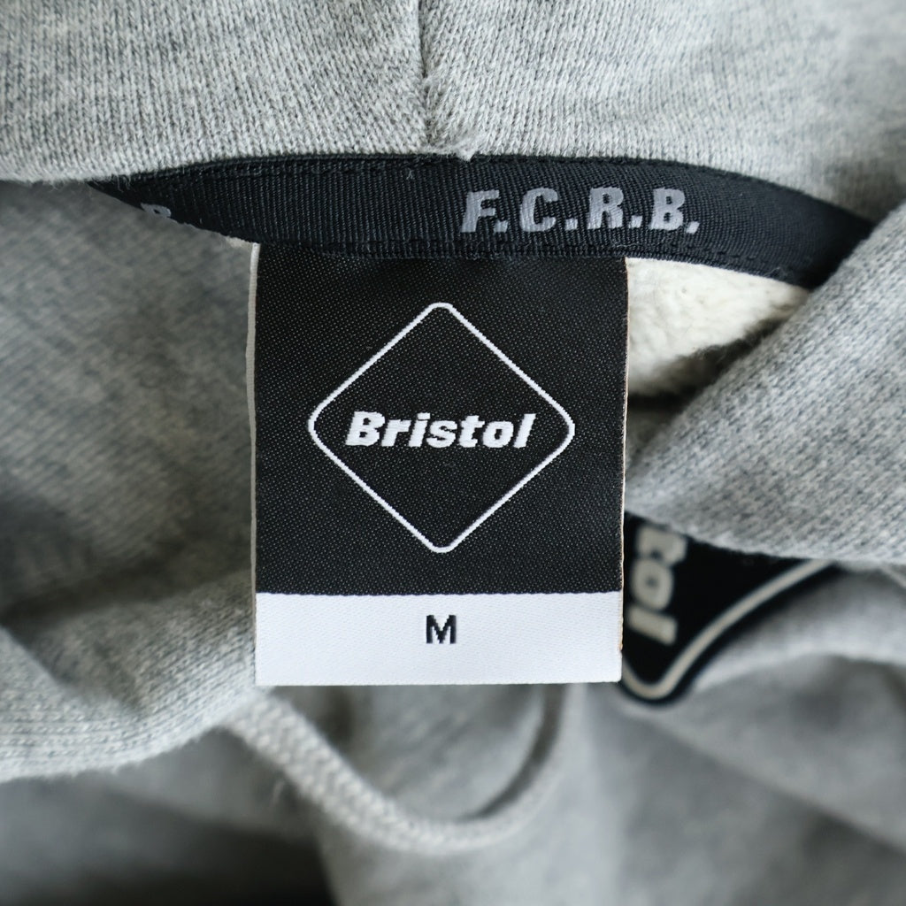 F.C.R.B./F.C.Real Bristol/FCRB(エフシーアールビー/エフシーレアルブリストル) 20AW LOGO PULLOVER SWEAT HOODIE フードロゴ プルオーバースウェットパーカー フーディー グレー FCRB-202060