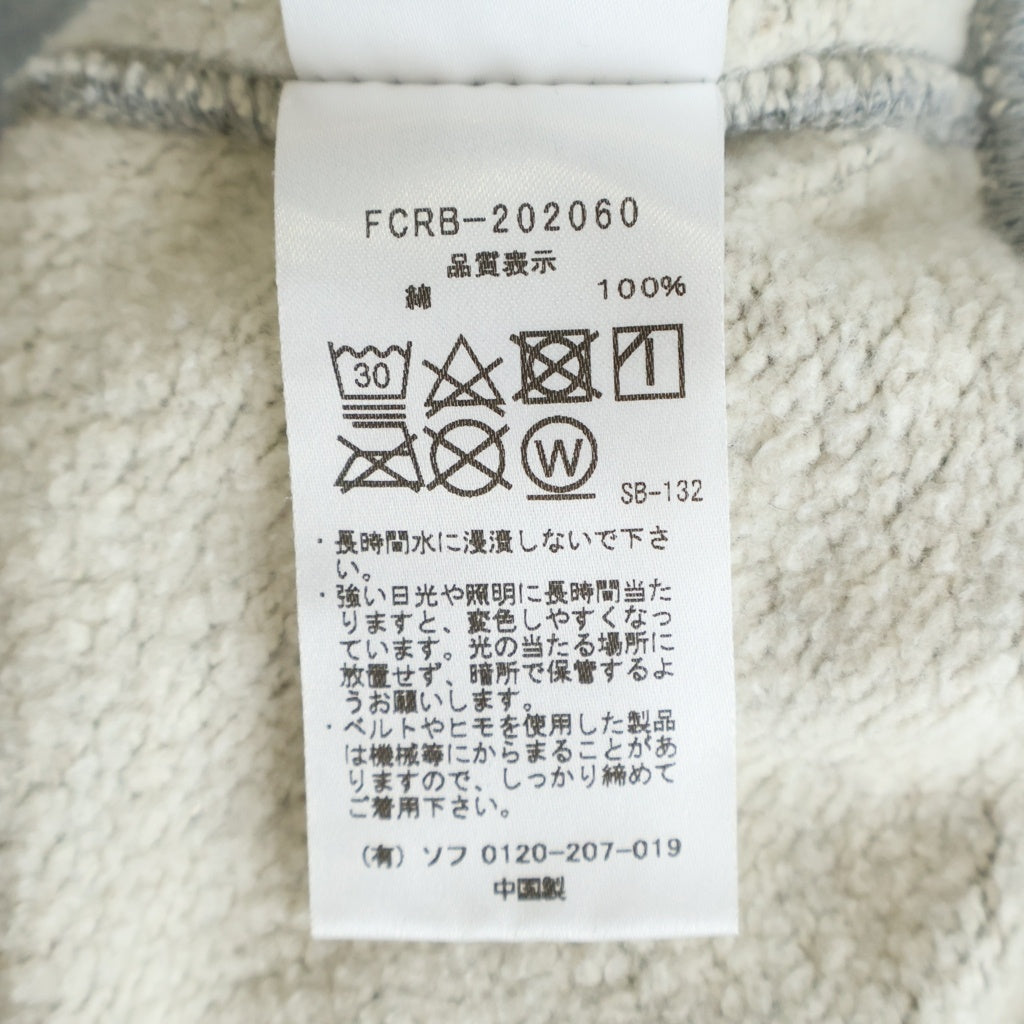 F.C.R.B./F.C.Real Bristol/FCRB(エフシーアールビー/エフシーレアルブリストル) 20AW LOGO PULLOVER SWEAT HOODIE フードロゴ プルオーバースウェットパーカー フーディー グレー FCRB-202060