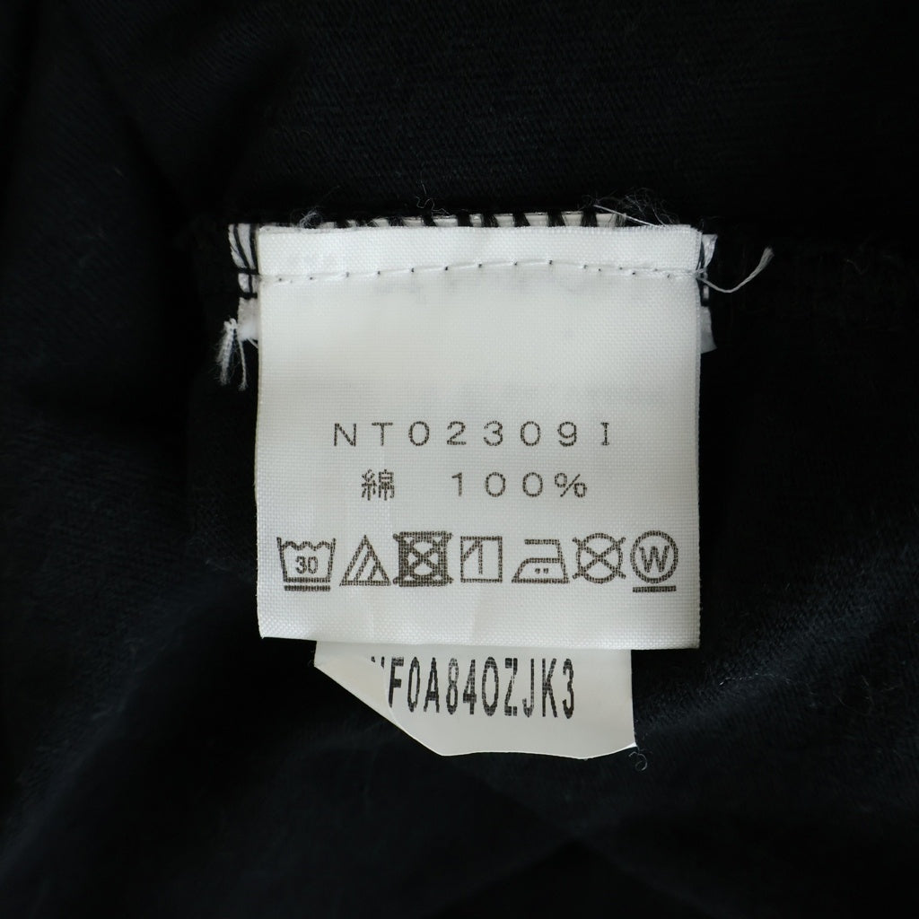 SUPREME(シュプリーム) 23SS ×THE NORTH FACE Printed Pocket Tee ザノースフェイス 胸ロゴプリント ポケットTシャツ 半袖クルーネックカットソー ブラック NT02309I