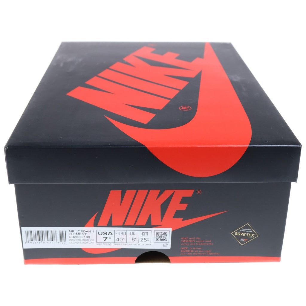 NIKE(ナイキ) AIR JORDAN 1 ELEMENT GORE-TEX エアジョーダン1 エレメント ゴアテックス ハイカットスニーカー ホワイト US7.5/25.5cm DB2889-100