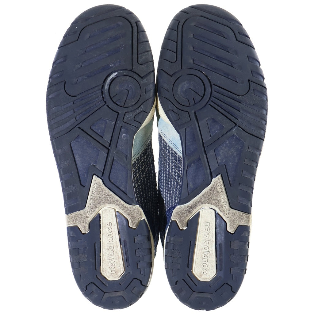 New Balance(ニューバランス) 550 Boro Pack 襤褸 ボロパック パッチワーク ローカットスニーカー ブルー US10/28cm BB550J