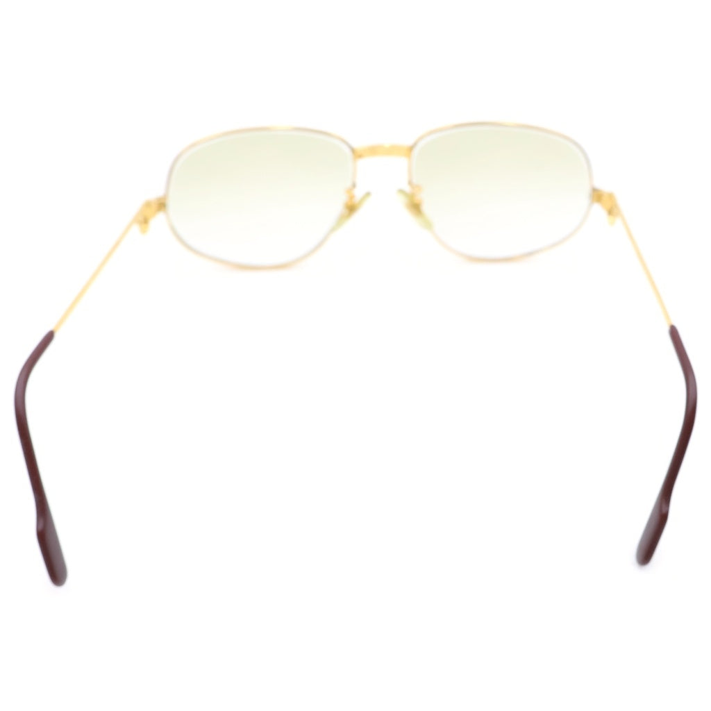 Cartier(カルティエ) トリニティ ゴールド金具 カラーレンズ サングラス メガネ ゴールド
