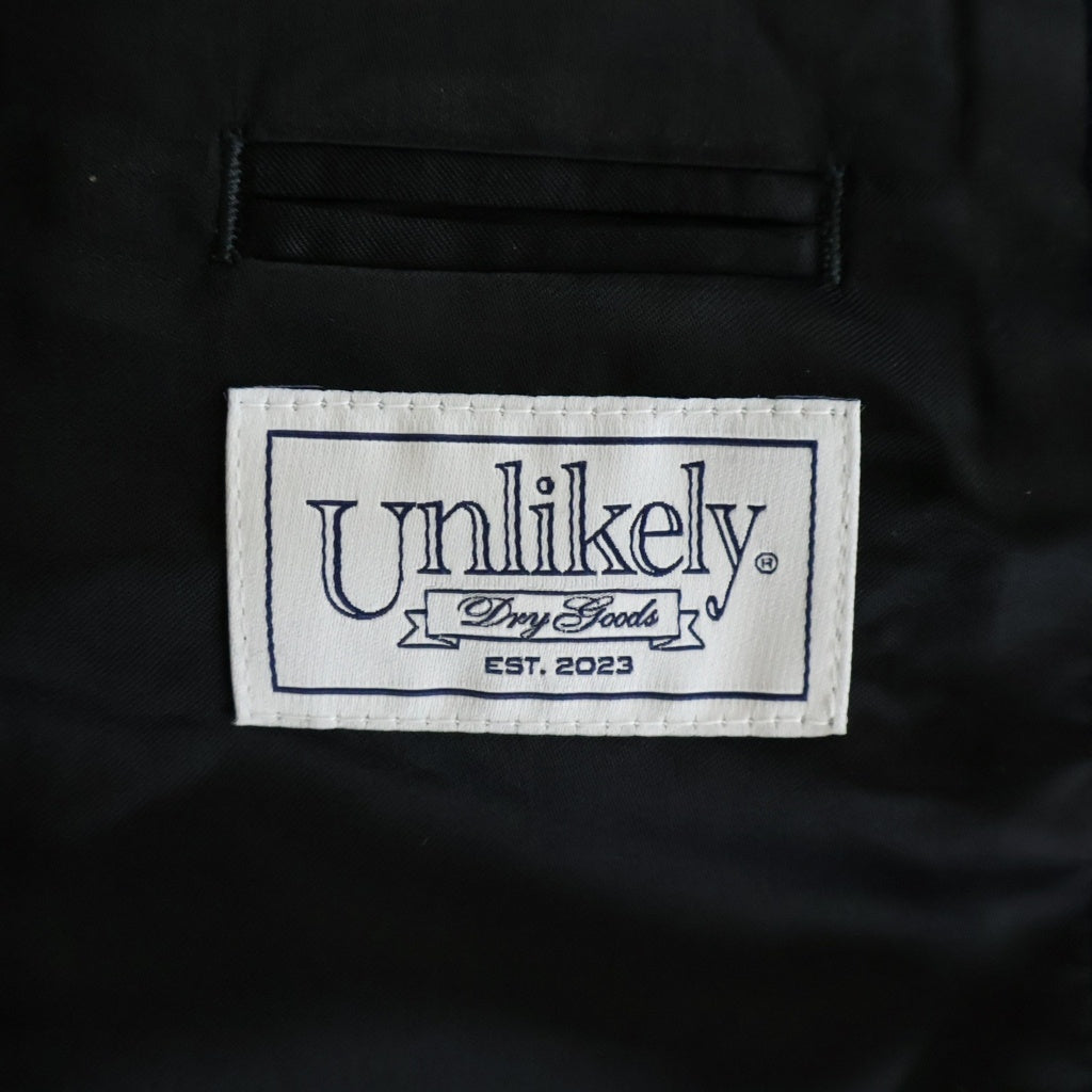 Unlikely(アンライクリー) 26AW Melton Sports Jacket メルトンスポーツジャケット ダークネイビー U26F-18-0007