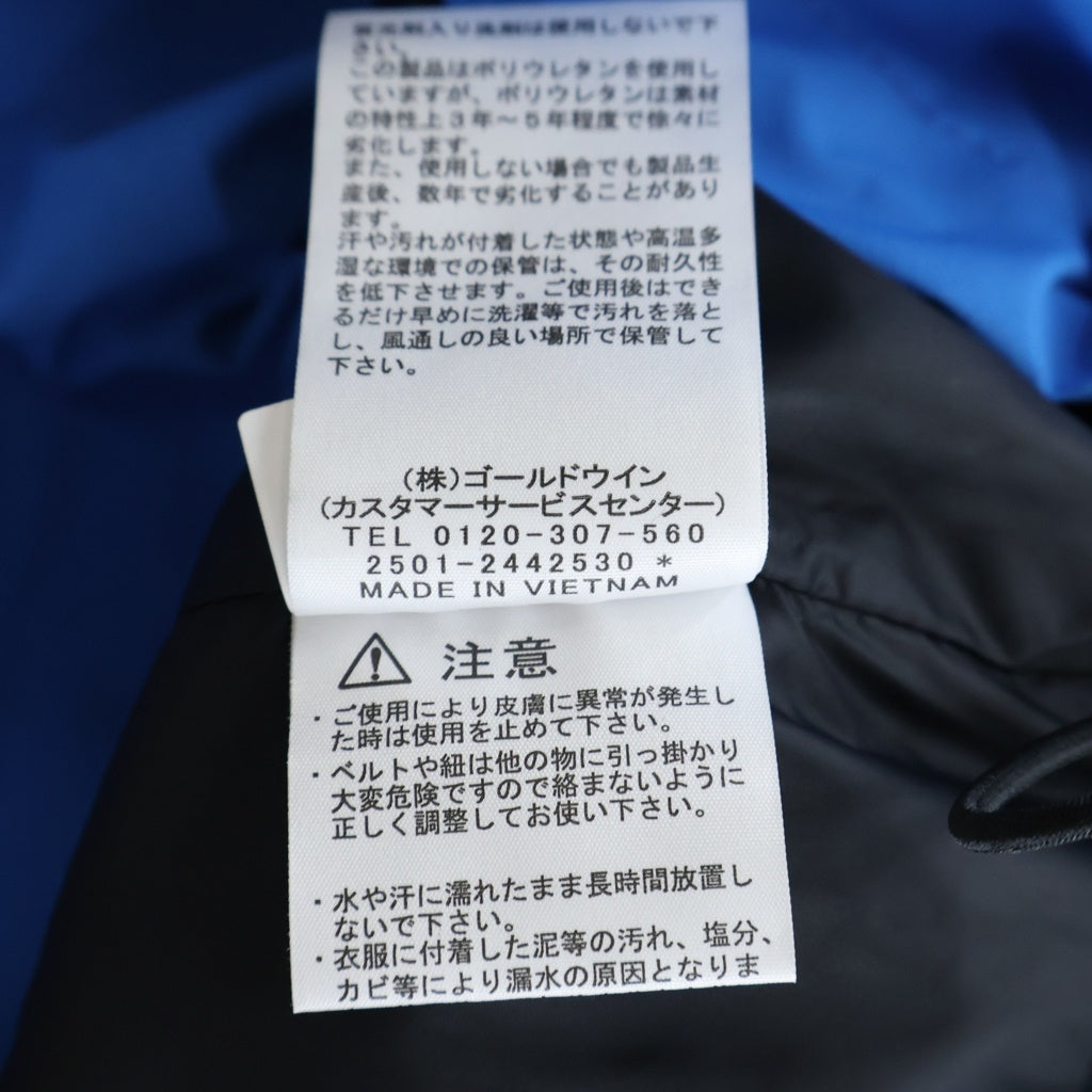 THE NORTH FACE(ザノースフェイス) MOUNTAIN JACKET フーデッドナイロン マウンテンジャケット ブルー/ブラック NP62510