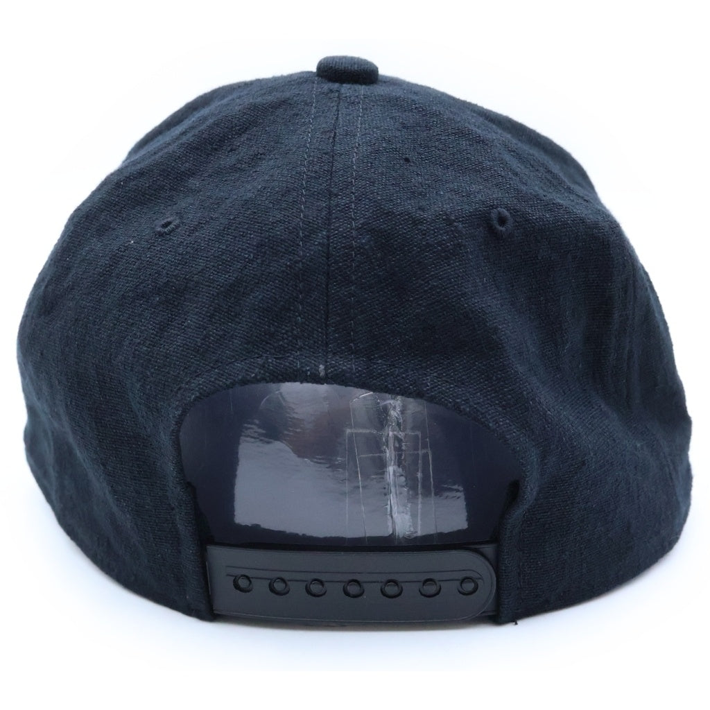 COOTIE PRODUCTIONS(クーティー プロダクションズ) 26SS C/Li CANVAS 5 PANEL CAP ロゴ刺繍 キャンバス5パネルキャップ 帽子 ブラック CTE-26S505