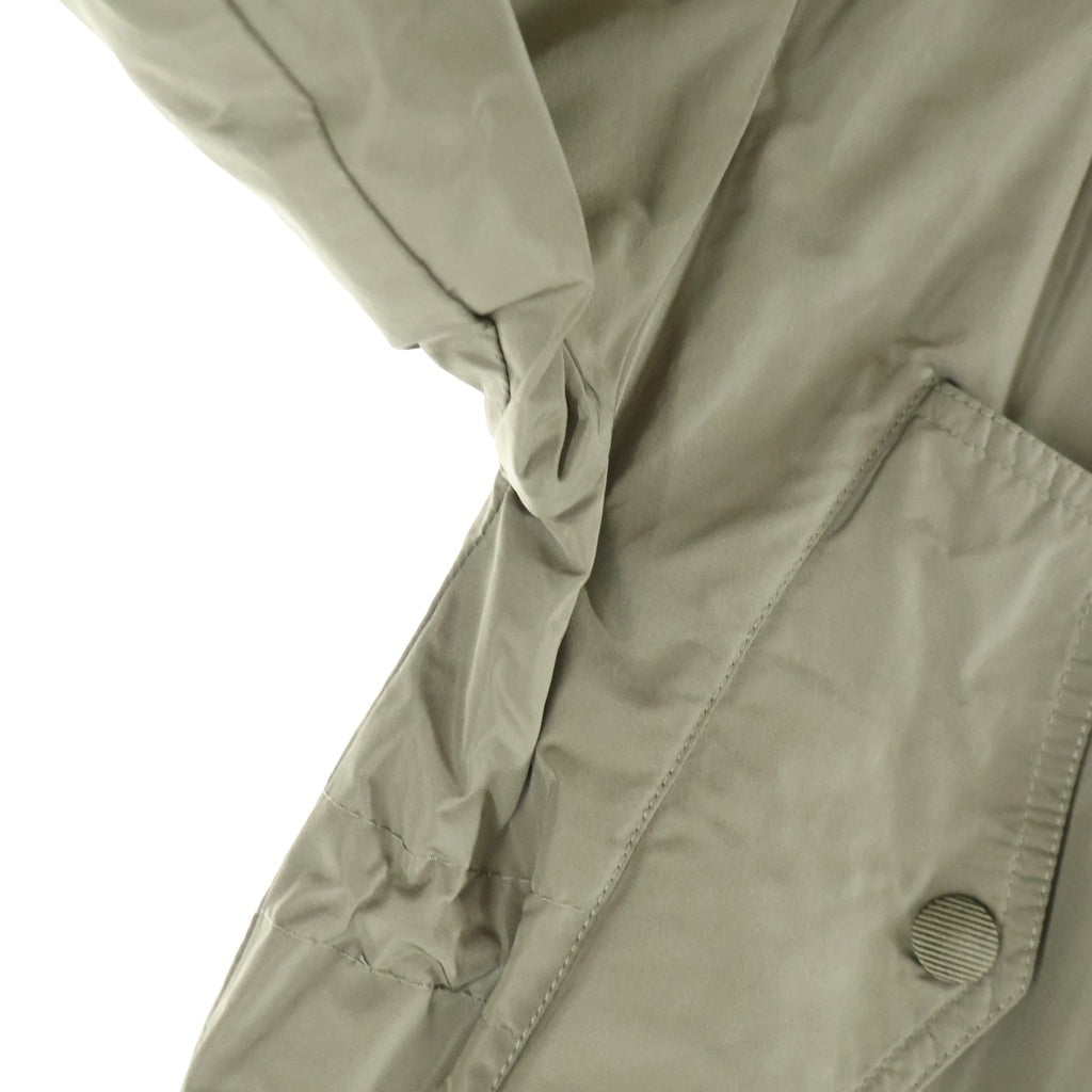 MONCLER(モンクレール) 21SS MIRAC ミラク フリル付きボンバーダウンジャケット レディース カーキ G10931A53G10