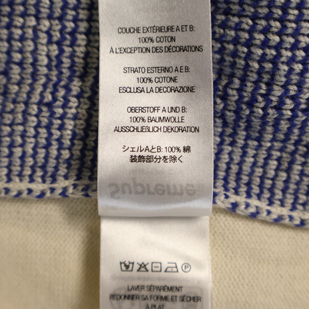 SUPREME(シュプリーム) 24SS Plaid Knit S/S Polo プレイド ニット半袖ポロシャツ アイボリー
