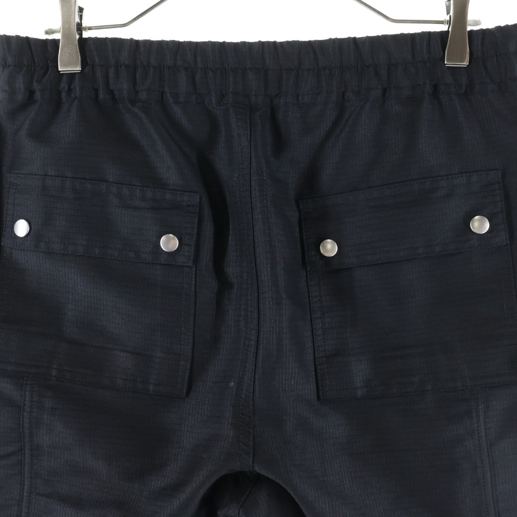 Rick Owens(リックオウエンス) 21SS BAUHAUS CARGO バウハウス ドローストリングカーゴパンツ ブラック RP21S3327-TE