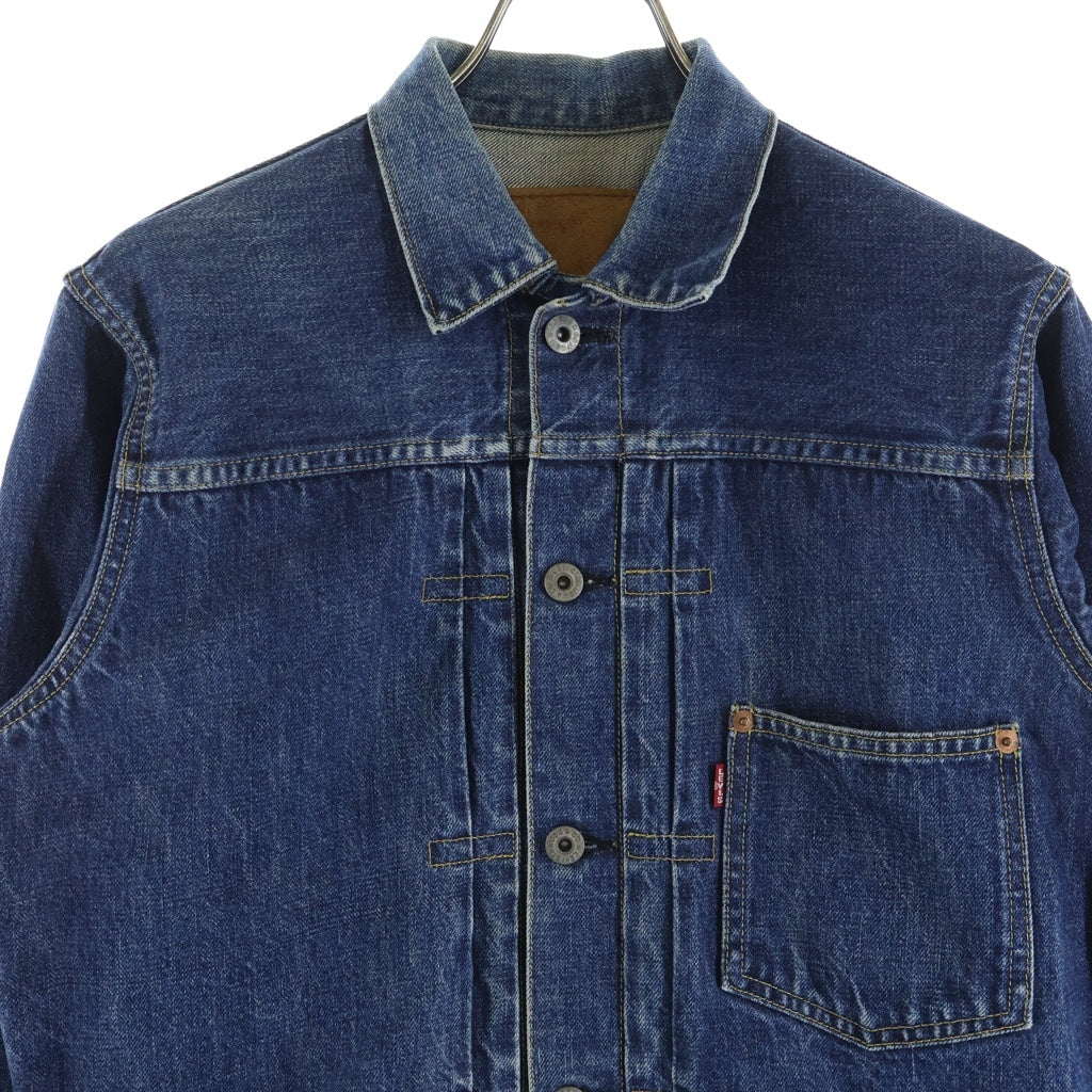 Levi's(リーバイス) 90S VINTAGE 506XX 71506 1stタイプ ヴィンテージ ビッグE ボタン裏J02 日本製 大戦モデル復刻 デニムジャケット インディゴ