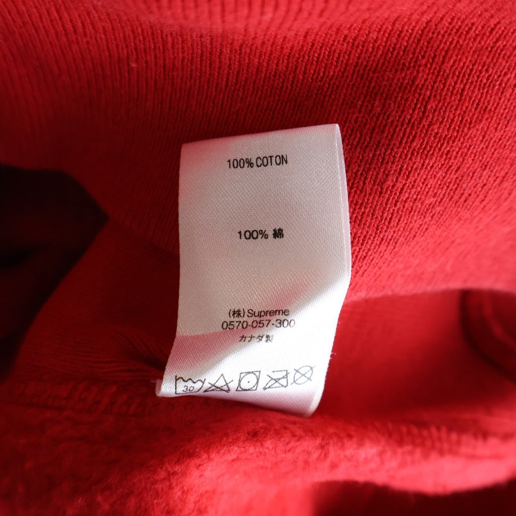 SUPREME(シュプリーム) 18AW S Logo Hooded Sweatshirt エスロゴ プルオーバースウェットパーカー フーディー レッド