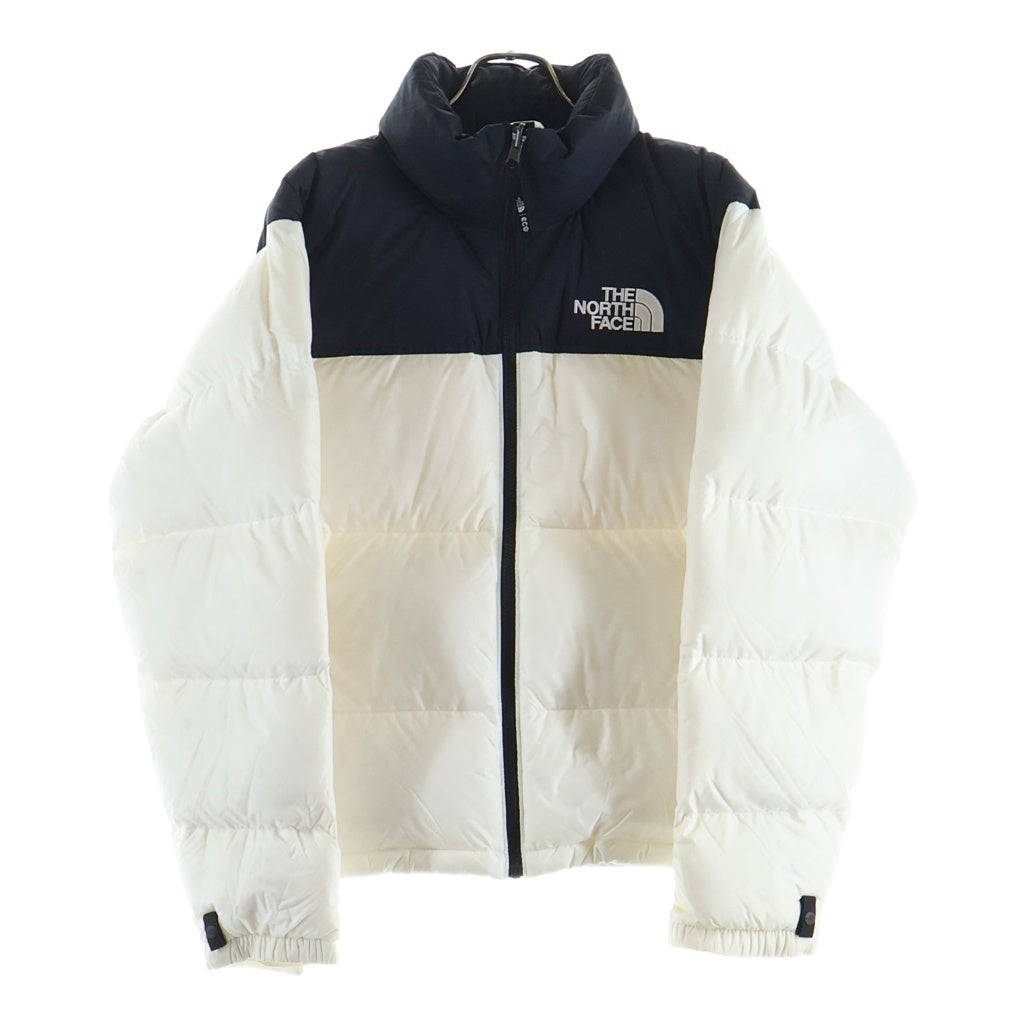 THE NORTH FACE(ザノースフェイス) M'S 1996 ECO NUPTSE JACKET エコ ヌプシ ナイロンダウンジャケット ホワイト/ブラック NJ1DN75B