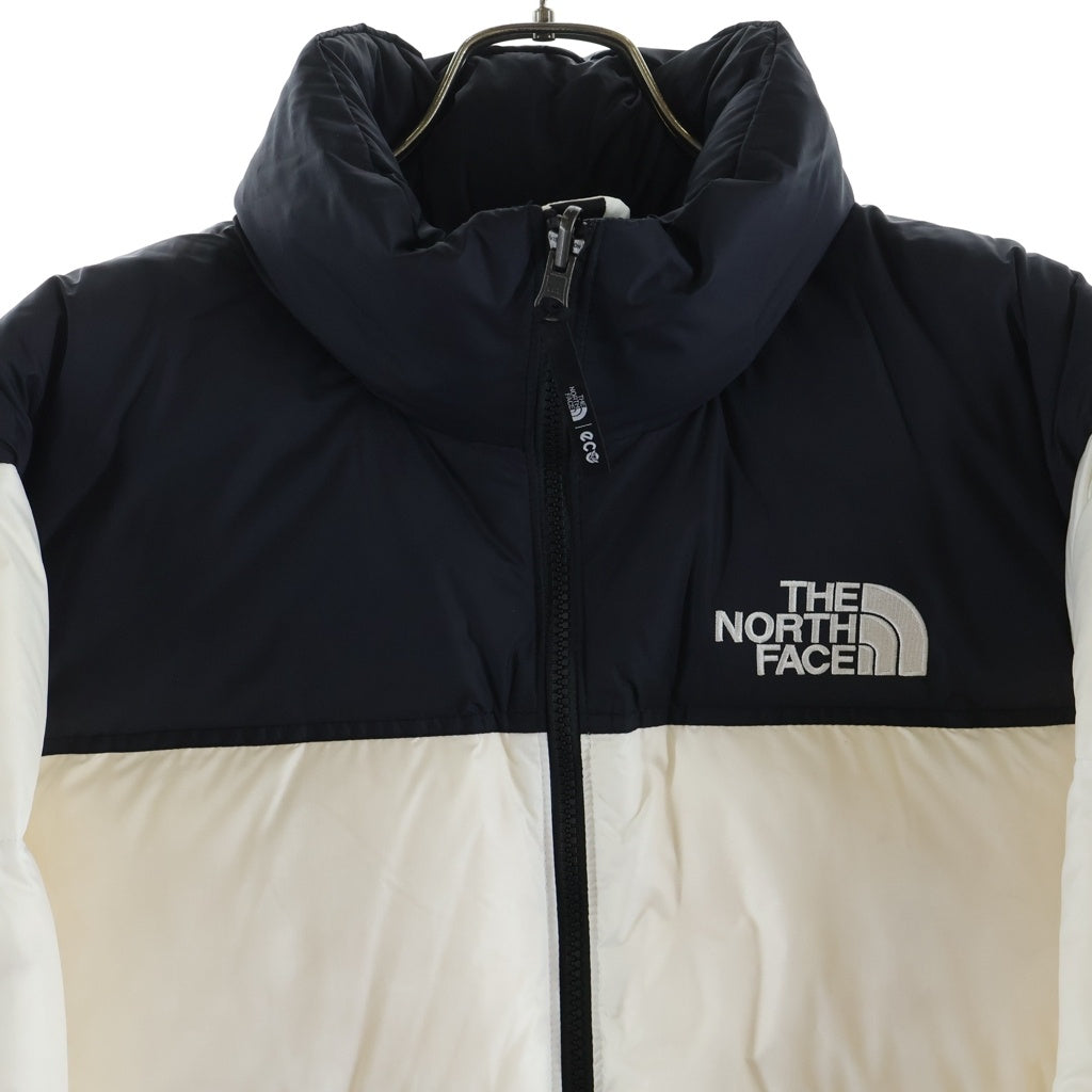 THE NORTH FACE(ザノースフェイス) M'S 1996 ECO NUPTSE JACKET エコ ヌプシ ナイロンダウンジャケット ホワイト/ブラック NJ1DN75B