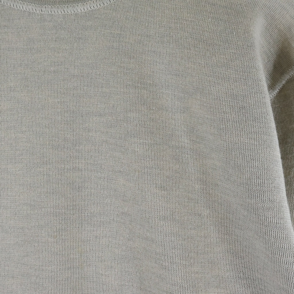 Christian Dior(クリスチャンディオール) CDロゴ バージンウール クルーネックニットセーター グレー 663M622ZT535