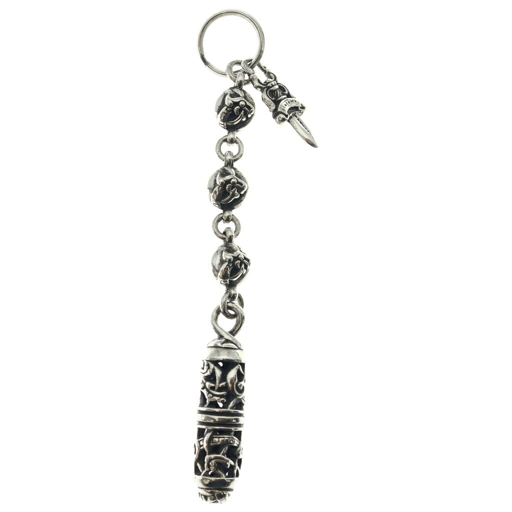CHROME HEARTS(クロムハーツ) CELTIC ROLLER DAGGER ケルティックローラー ダガー キーチェーン キーリング シルバー