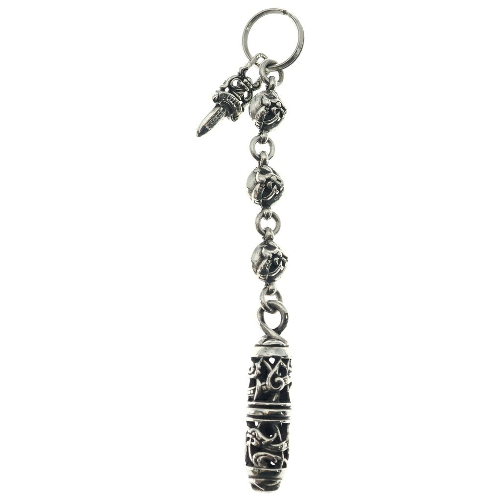 CHROME HEARTS(クロムハーツ) CELTIC ROLLER DAGGER ケルティックローラー ダガー キーチェーン キーリング シルバー